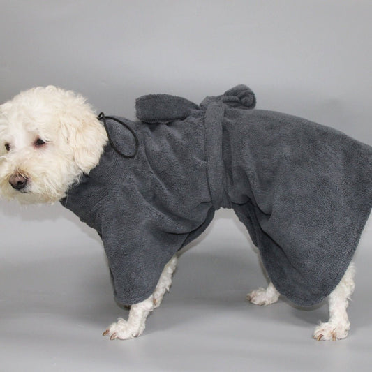 Pet Super Absorbent Bathrobe For Pets Quick Dry Comfort - The Pack Ruler